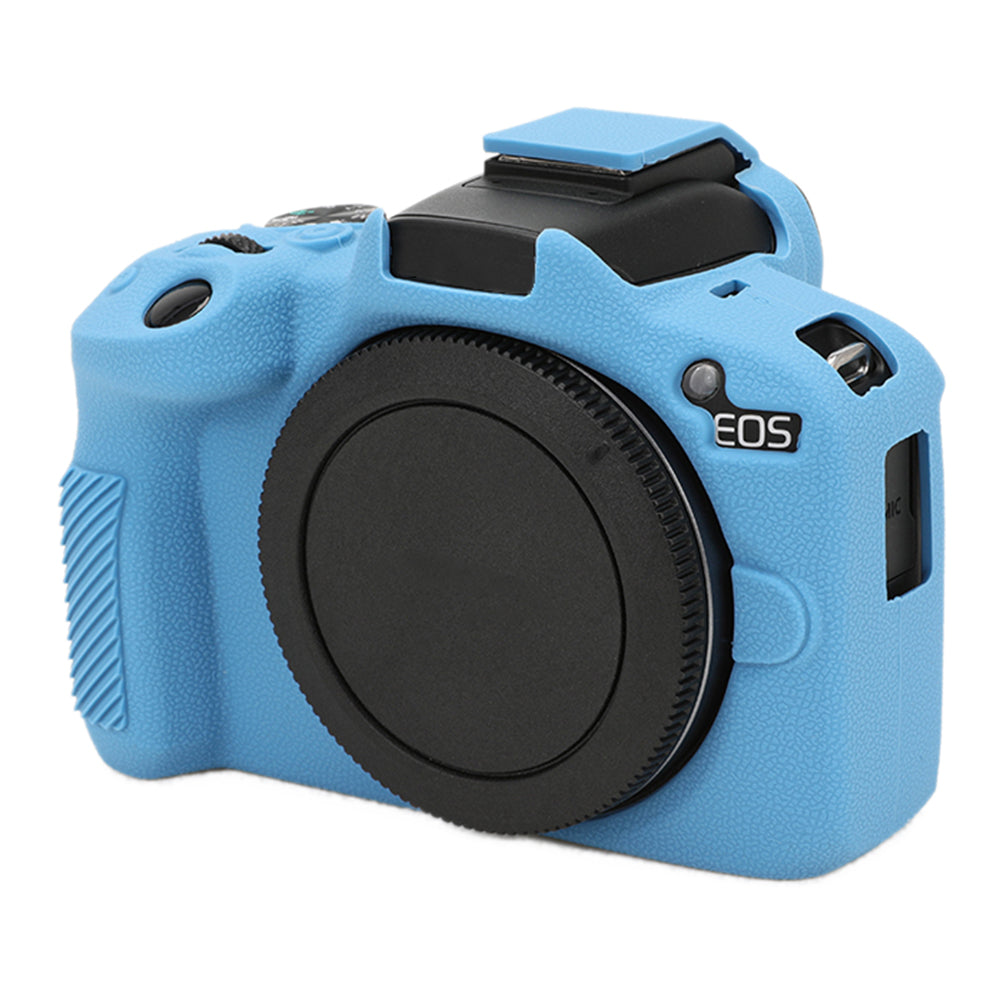 For Canon EOS R50 Silicone Protective Case Soft Anti-collision Camera Cover For Canon EOS R50 Silicone Protective Case Soft Anti-collision Camera Cover